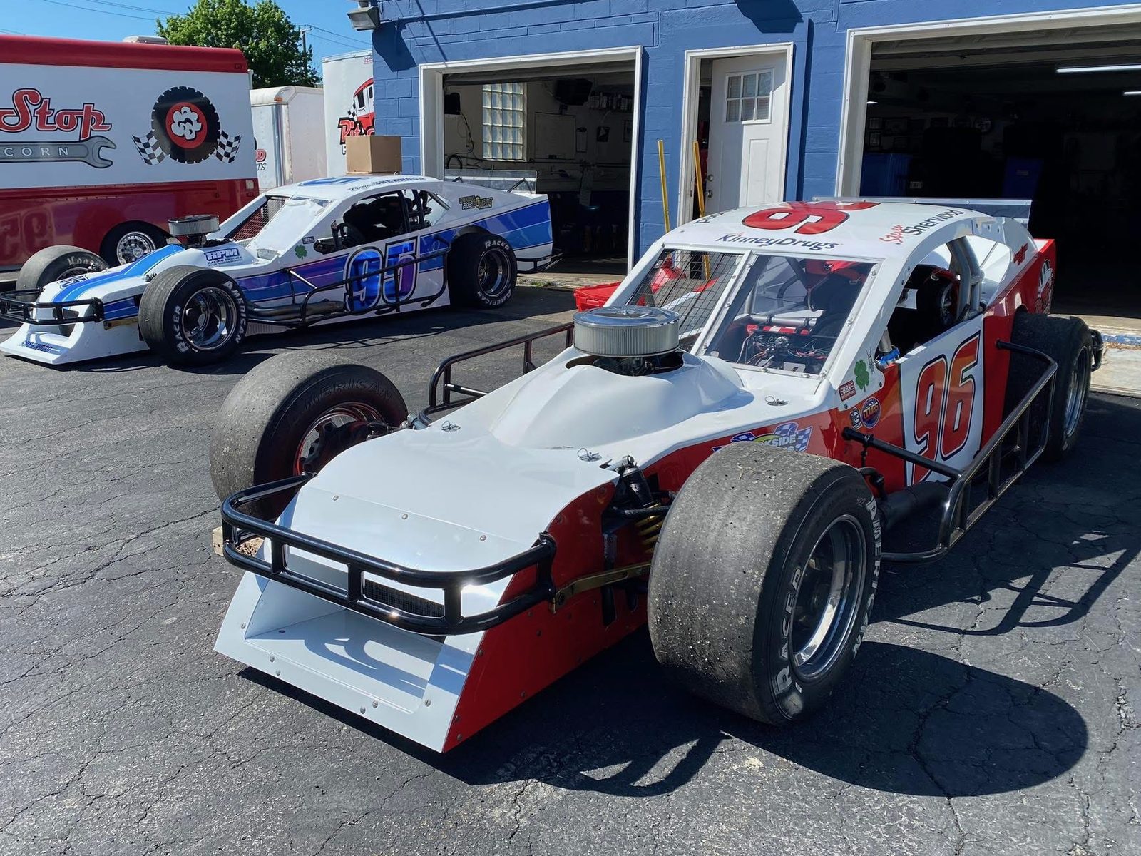 Sherwood Motorsports No. 96 race car sponsored by Ocala Restaurant Supply